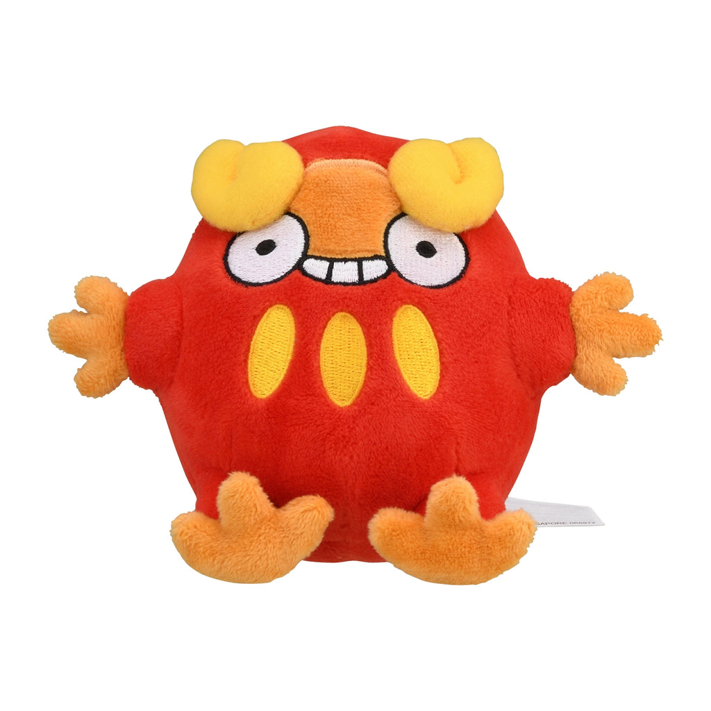 Authentic Japanese Pokemon Darumakka Plush 554, front view