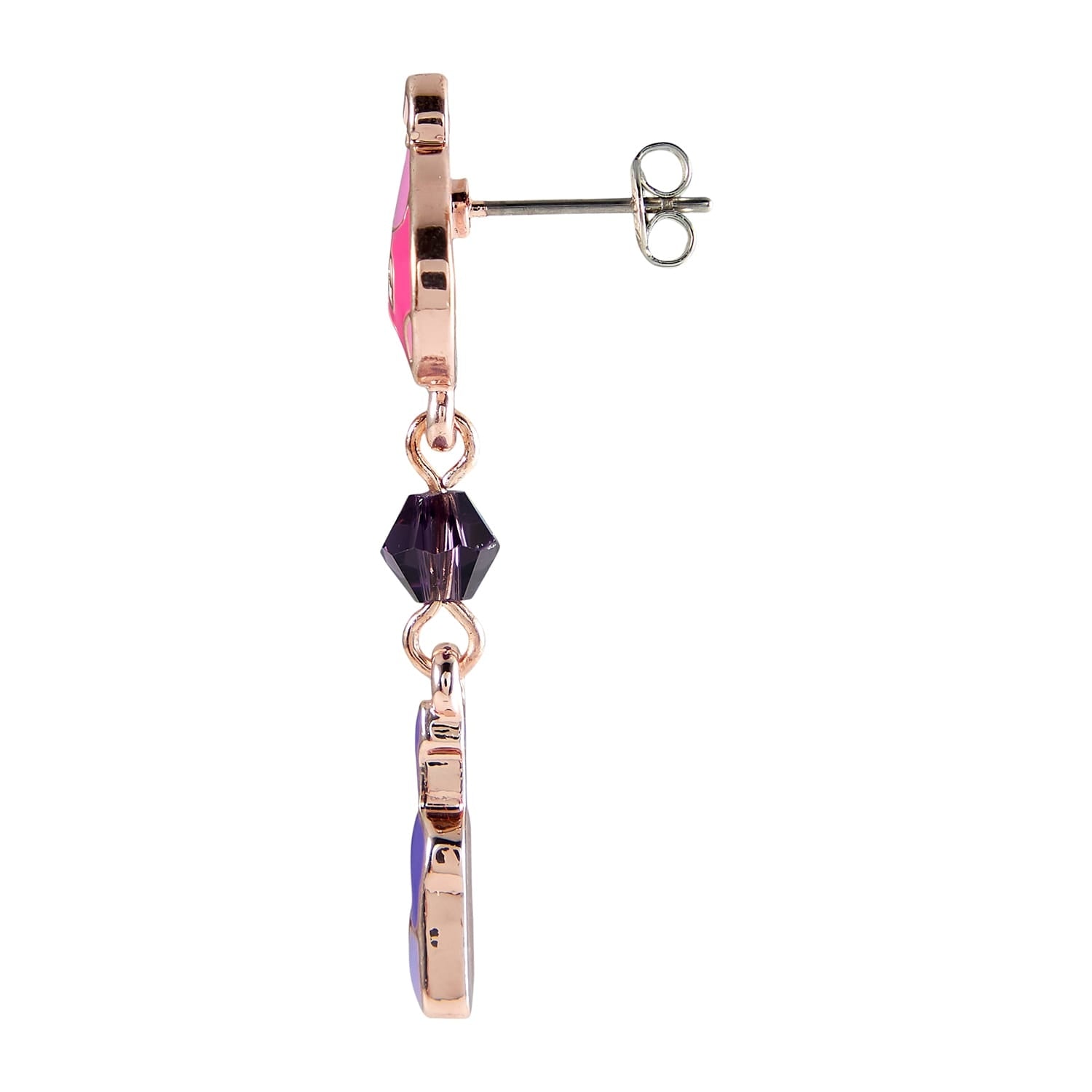 Authentic Pokémon Earrings 96 Kanu-chan with detailed anime character from Japan
