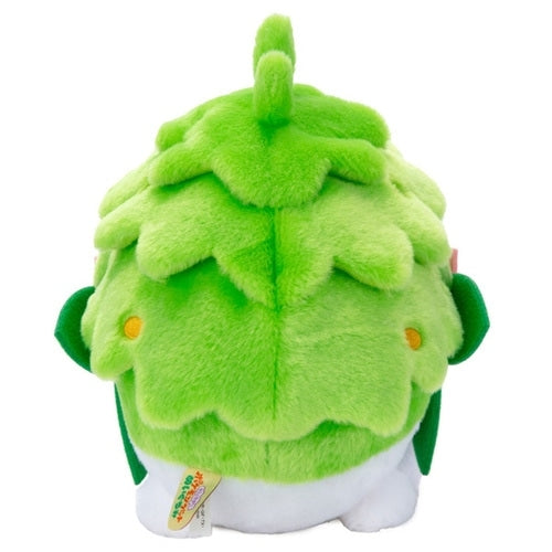 KADO Japan Exclusive Shaymin Land Forme Pokemon Plush Toy, vibrant green leaves