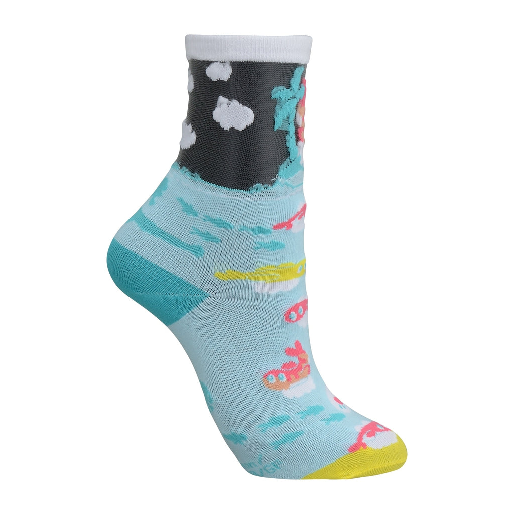 Socks Pokémon Diving Sharitatsu (23-25cm)