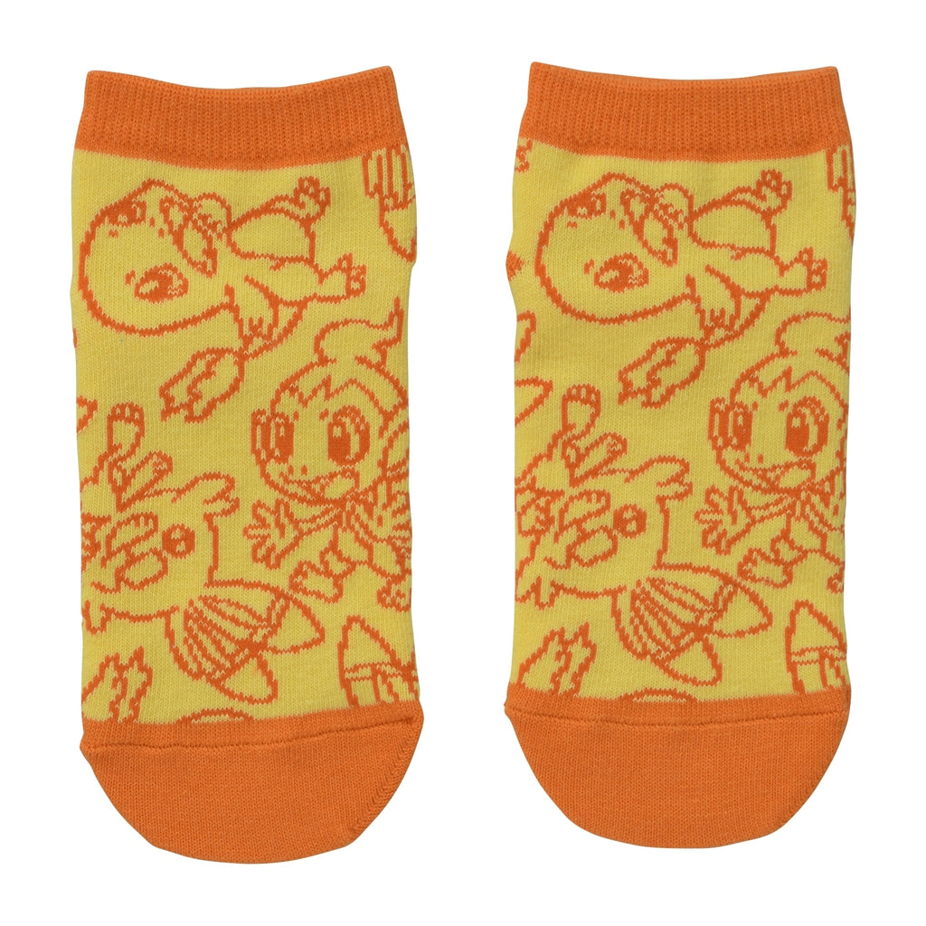[Choice] Short socks playroom Charmander & Hikozaru & Hibunny (18-20cm)