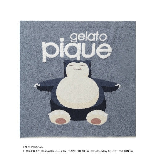 [gelato pique] Baby moco jacquard blanket navy