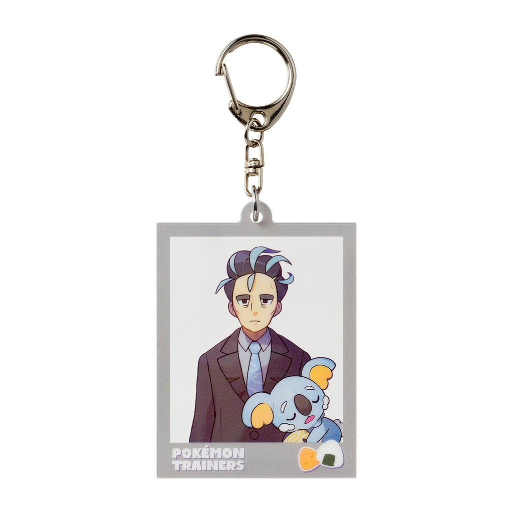 Komala keychain figure from Japan, Normal-type Pokémon with sleeping expression