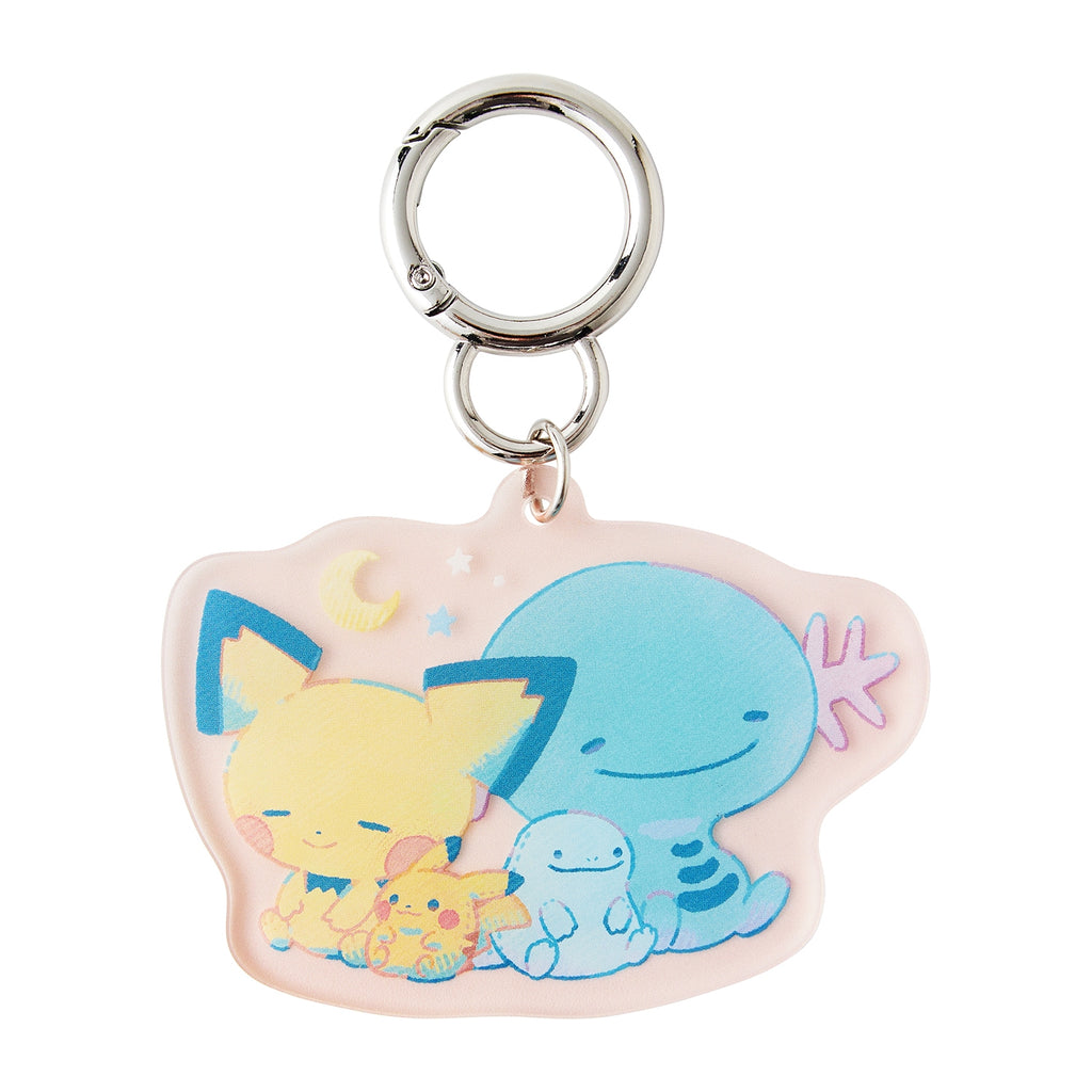 Pichu keychain figure from Japan, showing electric-type Pokemon in cute pose