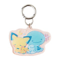 Pichu keychain figure from Japan, showing electric-type Pokemon in cute pose