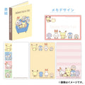 Patapata Memo YE Poke Piece notebook with colorful Pokemon characters from Japan