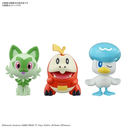 Pokemon Quick!! Nyaoha figure from Japan, detailed plastic model
