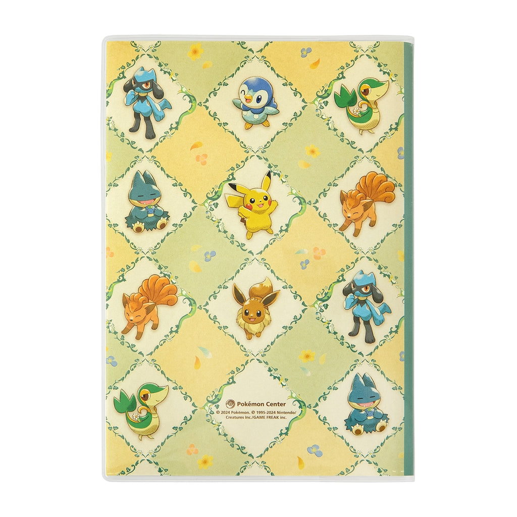 Authentic Pokemon Center Japan B6 Schedule Book 2025 with colorful artwork