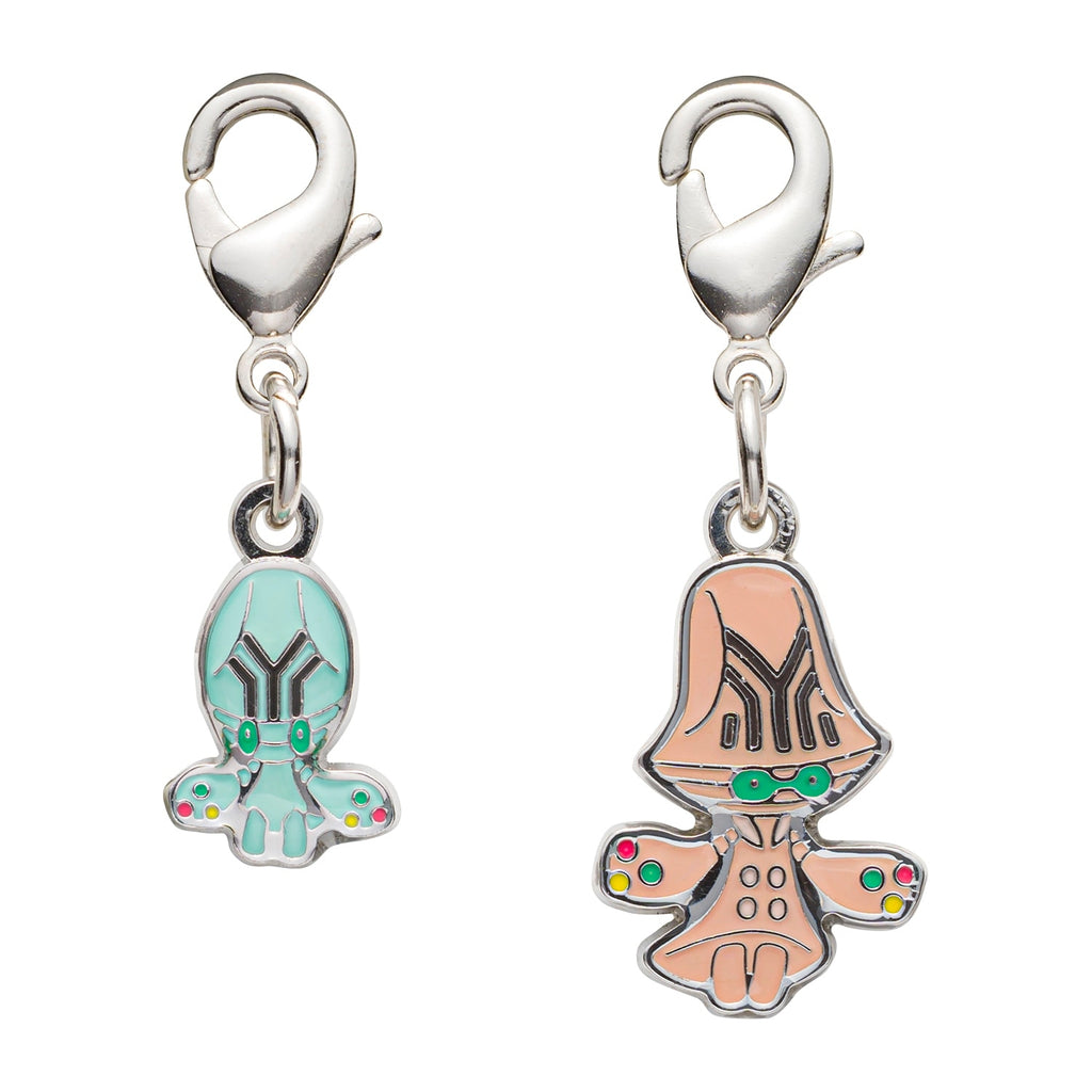 Pokemon Metal Charm 605/606 with detailed design from Japan