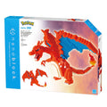 Nanoblock Charizard DX from Japan, detailed block structure