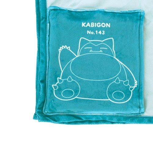 Travel packable blanket Snorlax