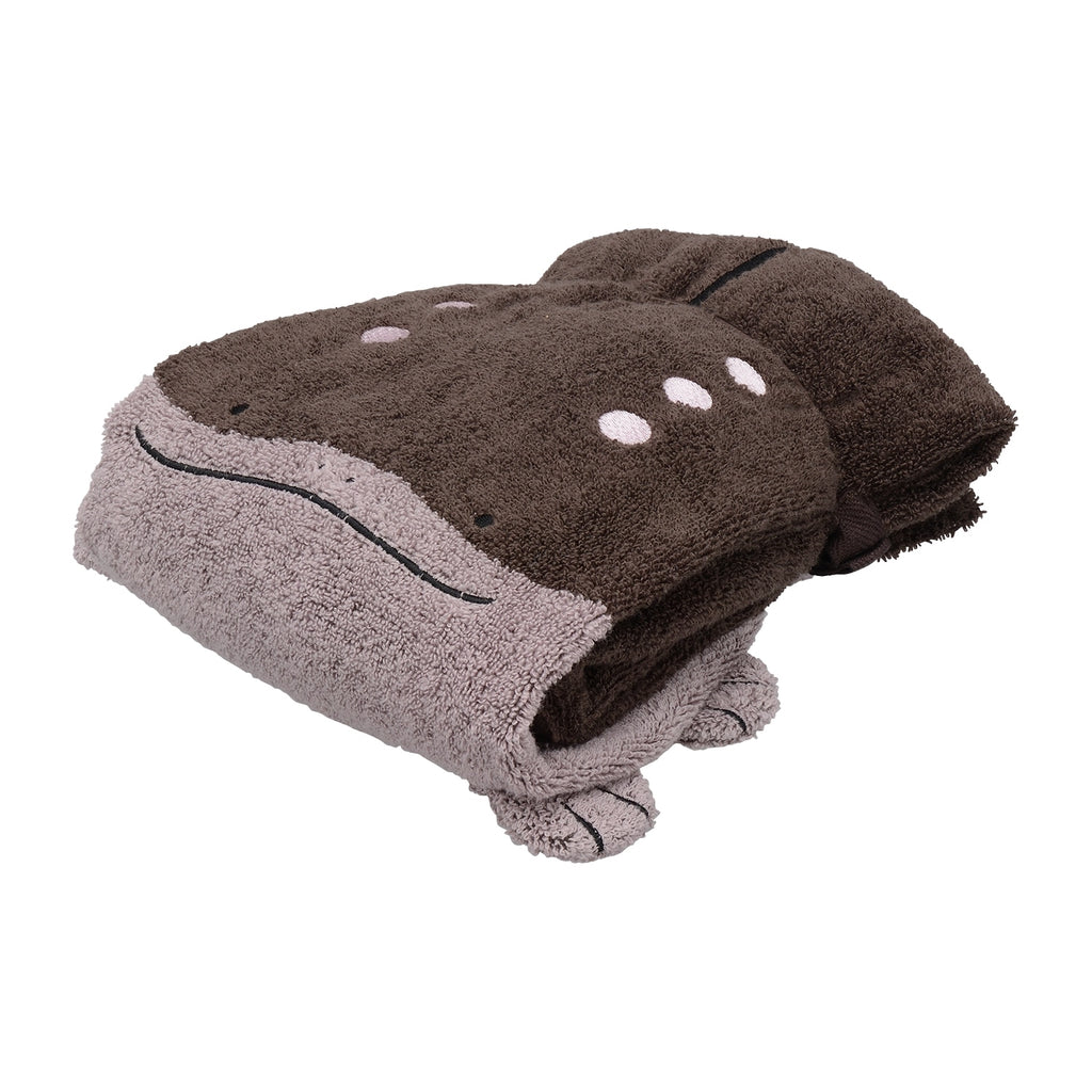 Pokemon Kurukuru Towel Blanket featuring anime design, imported from Japan
