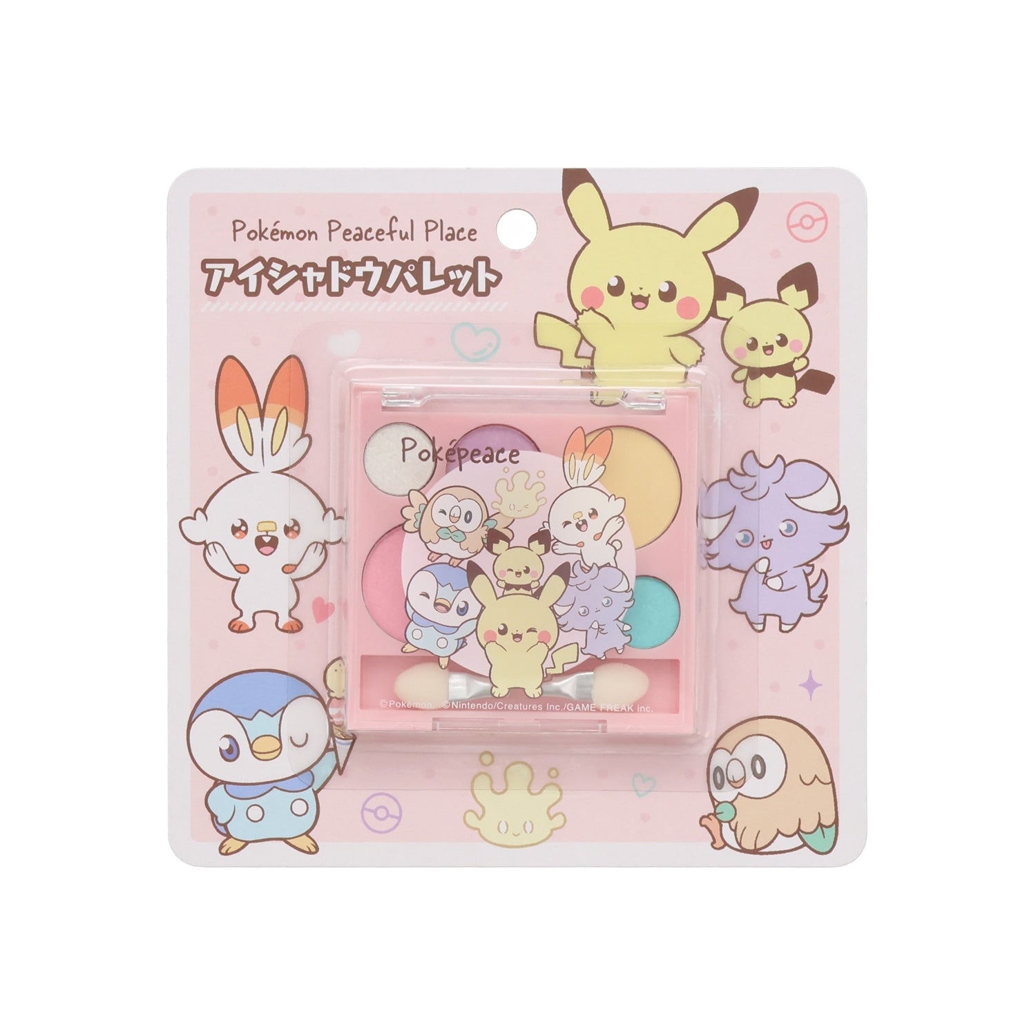 6-color eyeshadow palette <Pokepiece PK>