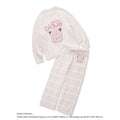 [gelato pique] Baby moco jacquard pullover & long pants set pink