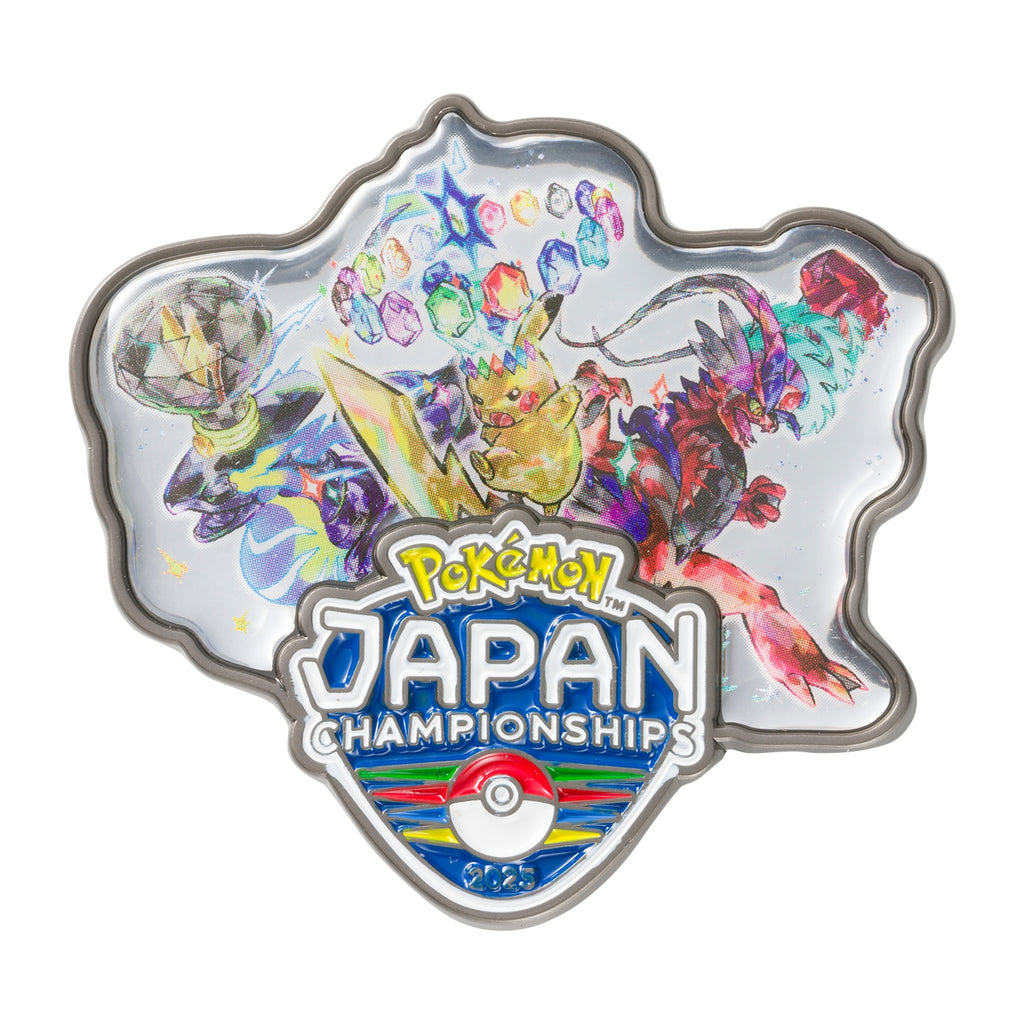 Pokemon Logo Pin PJCS2025 with enamel design from Japan