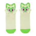 Middle socks with mascot Nyaoha (23-25cm)