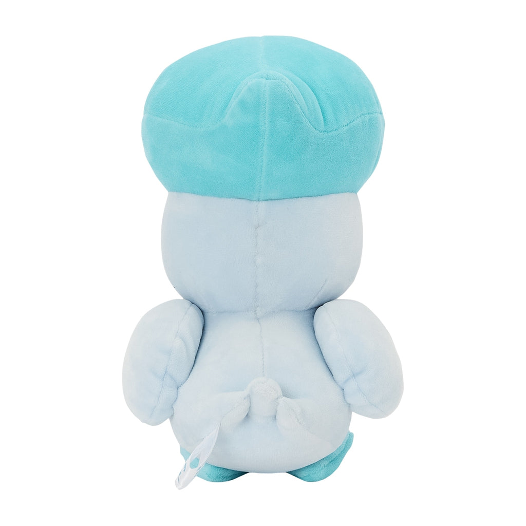 Back view of Maiko kvass glossy plushie, Japanese Pokemon collectible with detailed design