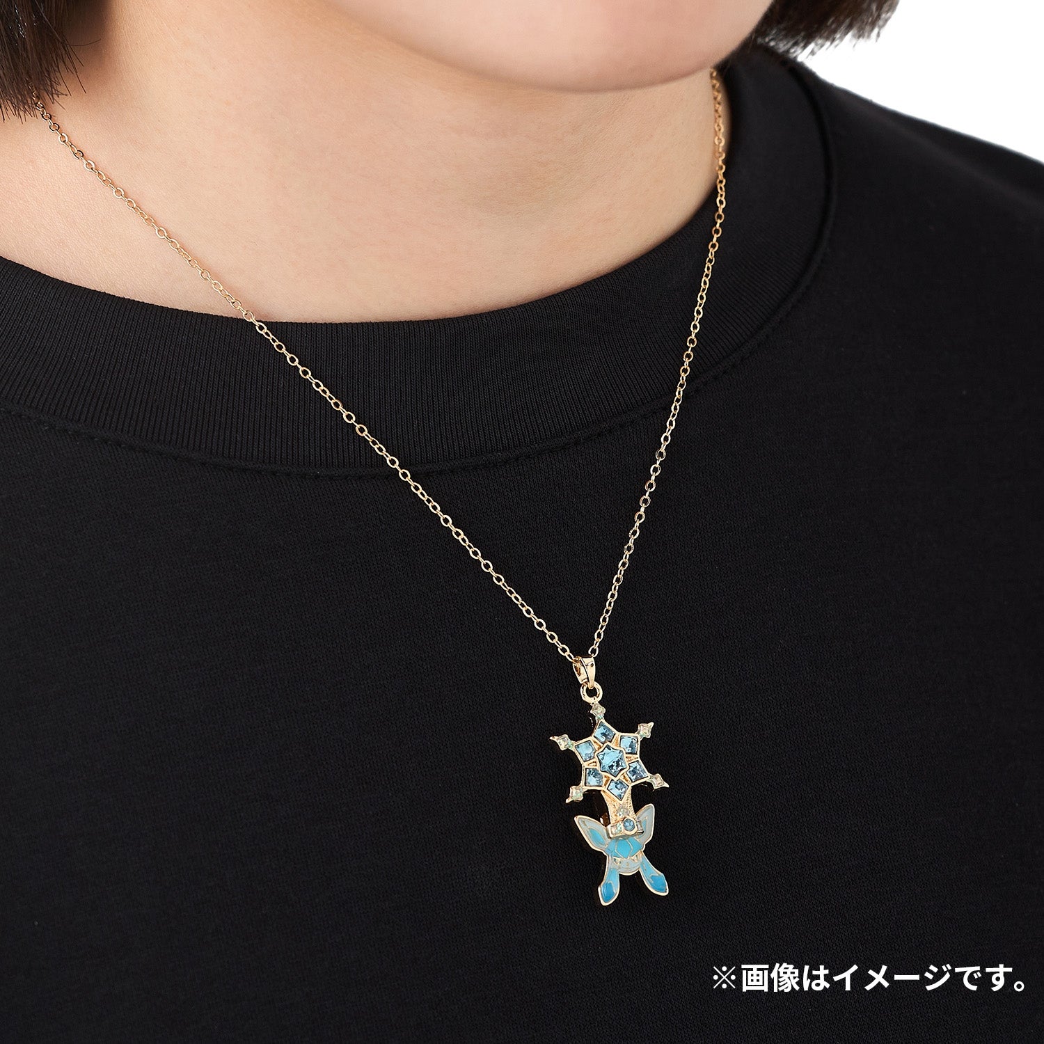 Pokémon collectible necklace from Japan, highlighting intricate design and 7g weight