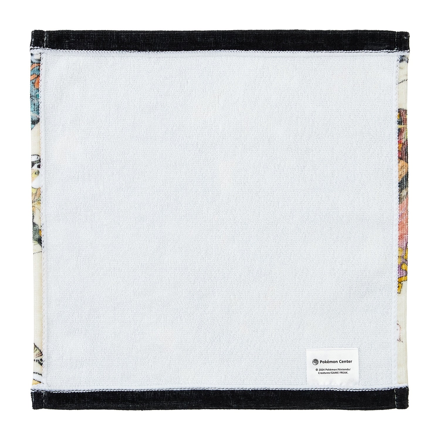 Authentic Pokemon hand towel from Japan, featuring comic book style artwork, 25x25cm size