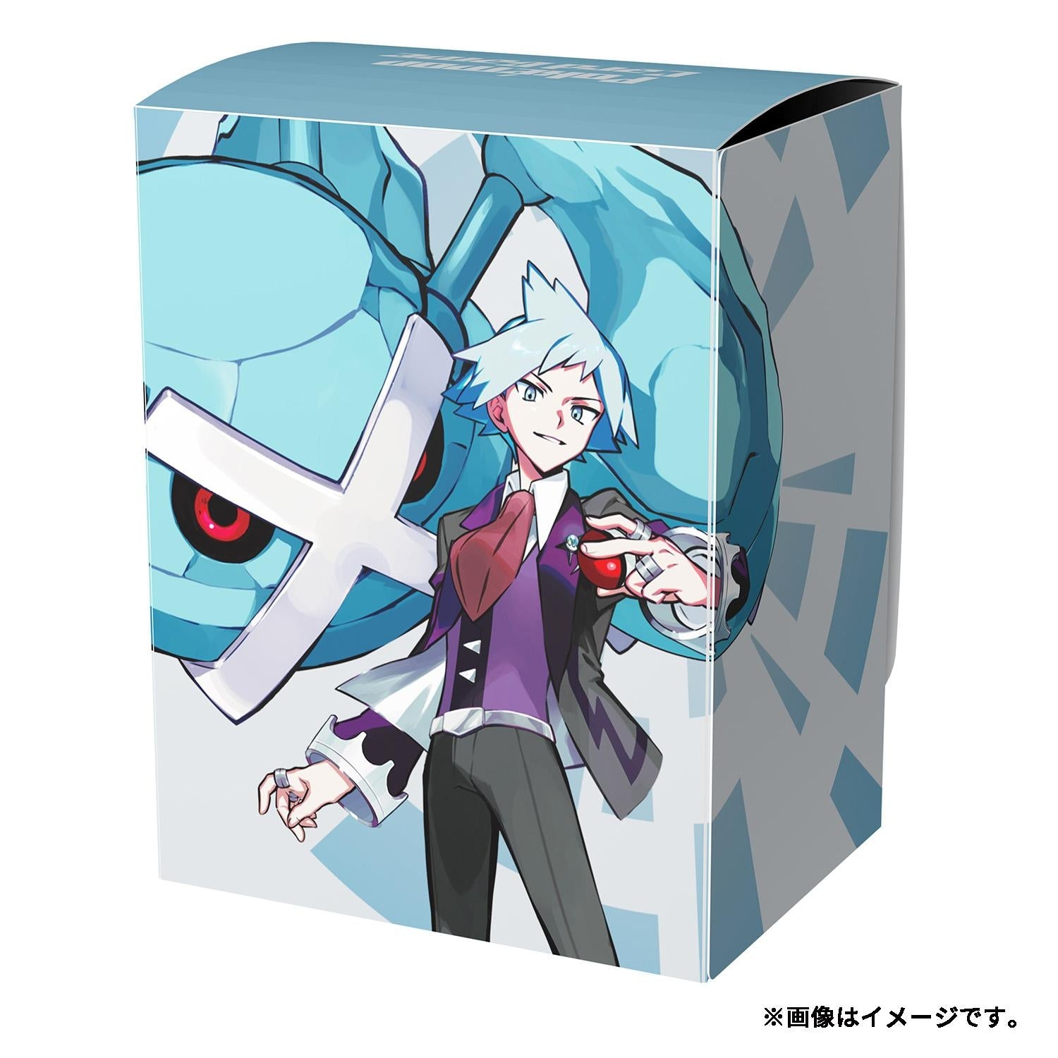 Pokémon TCG Deck Case – Steven Stone & Metagross (#376) | Japan Exclusive