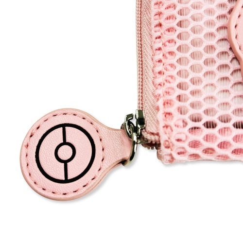Mesh daily pass case pastel Nymphia