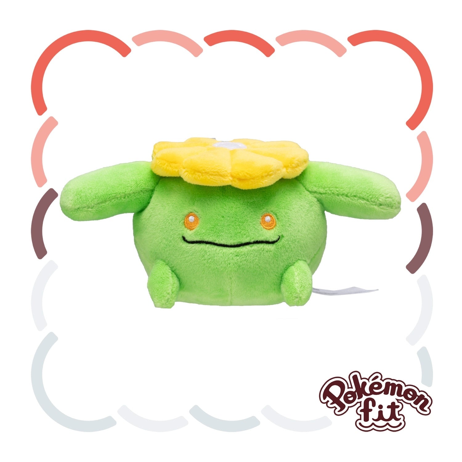 Skiploom #188 Pokémon Fit Official Plush | Pokémon Center Japan
