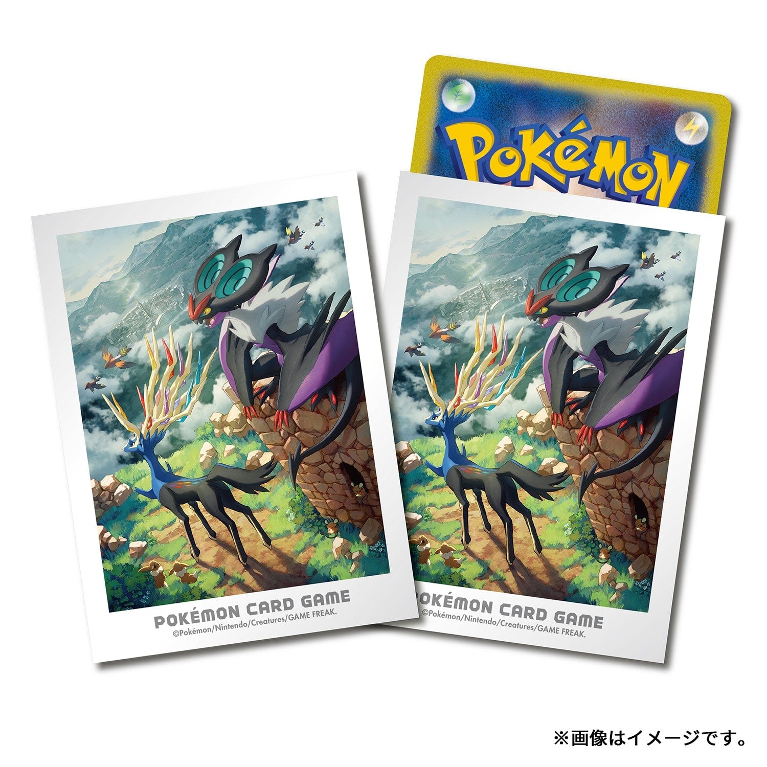 Pokemon TCG Deck Shield - Kalos Adventure: Xerneas & Noivern