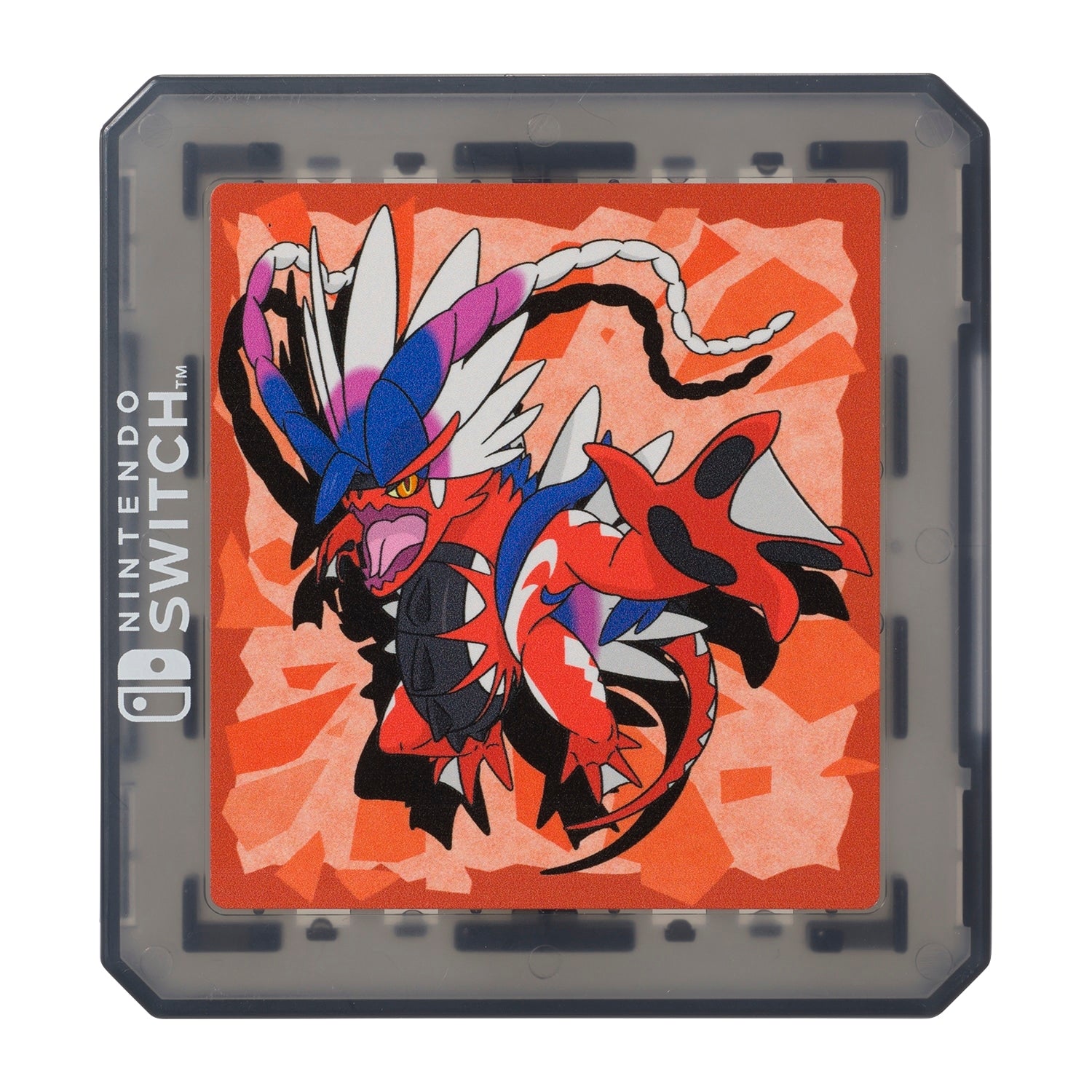 Pokemon Card Case 12 for Nintendo Switch with Koraidon design from Japan
