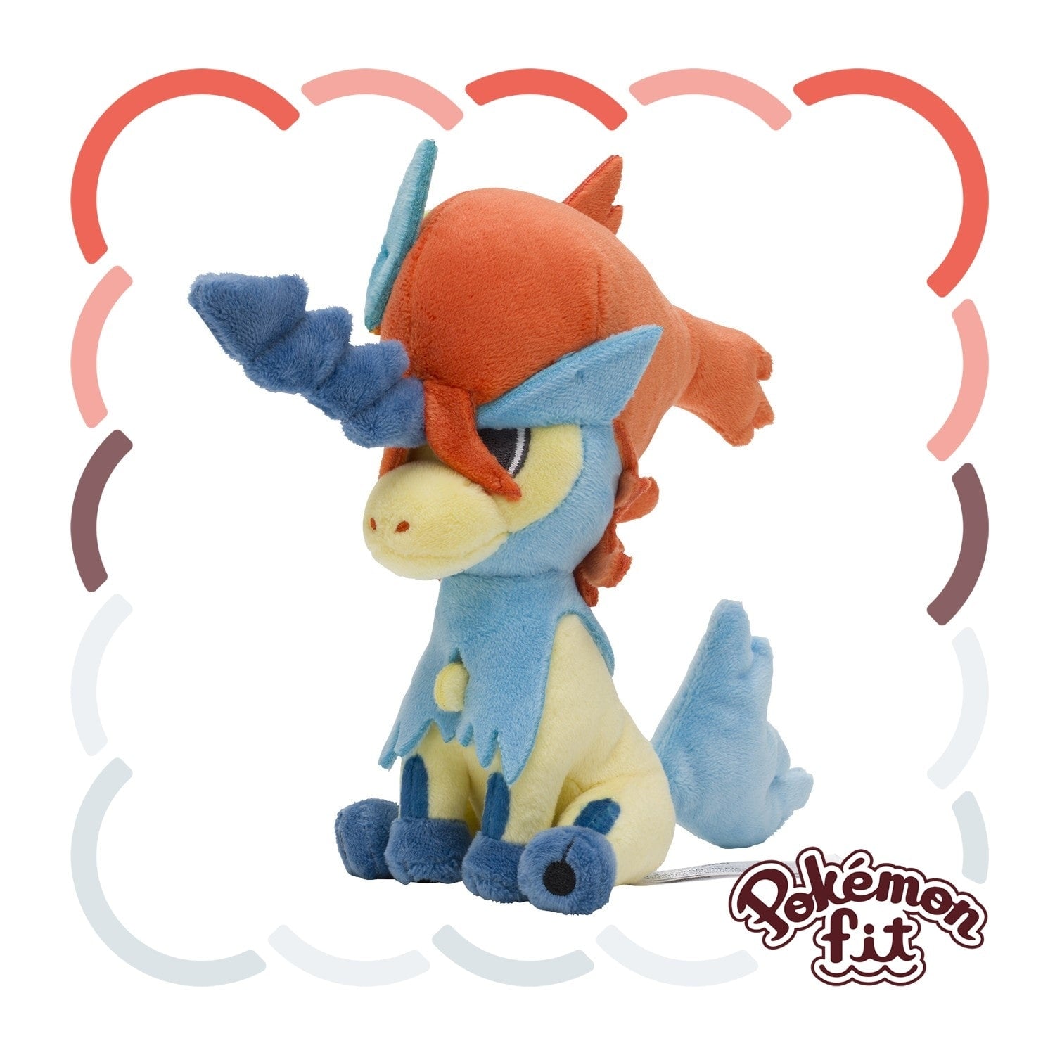 Pokémon Fit Keldeo Resolute Form #647 Official Plush – Pokémon Center Japan