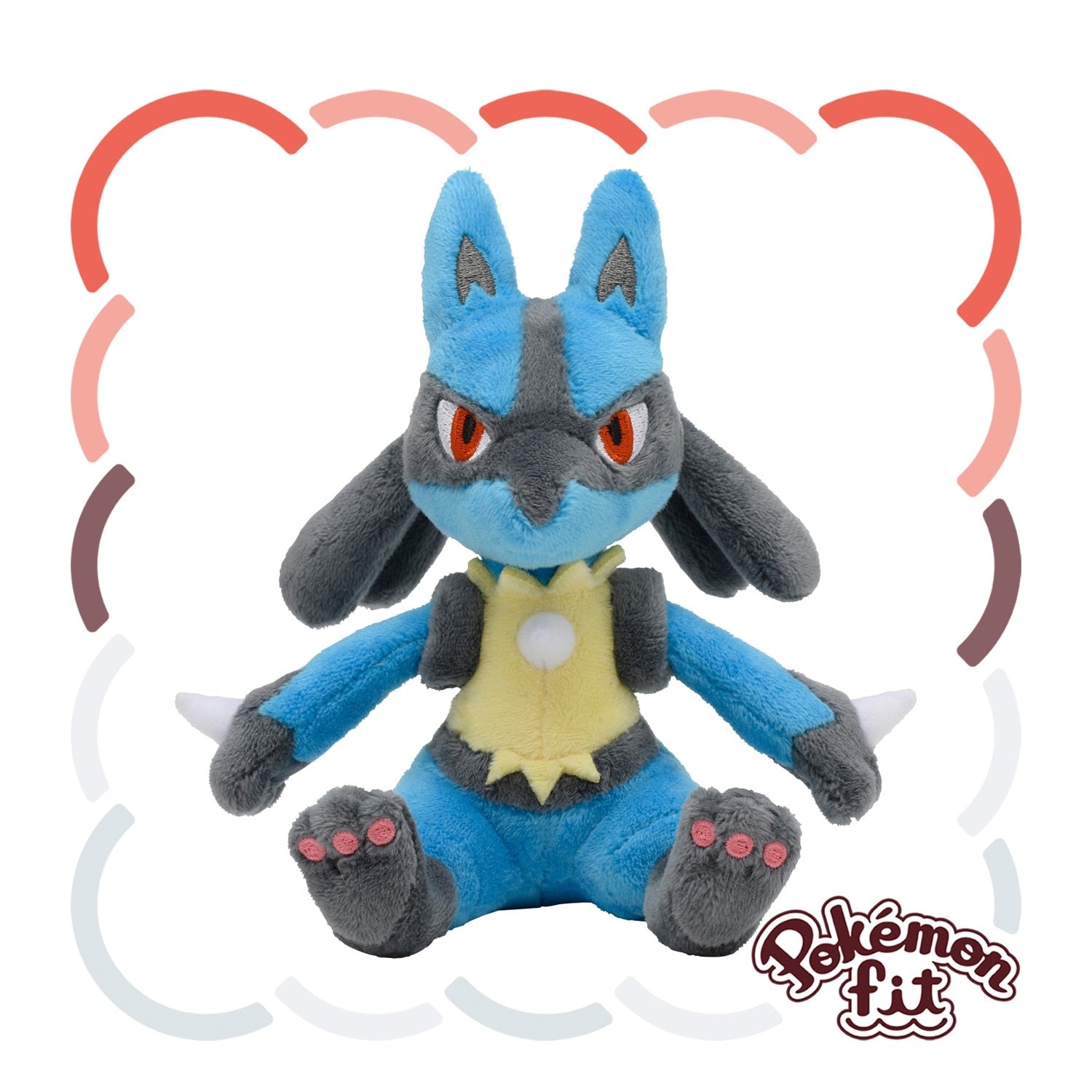 Pokémon Fit Lucario (#448) Official Plush – Pokemon Center Japan