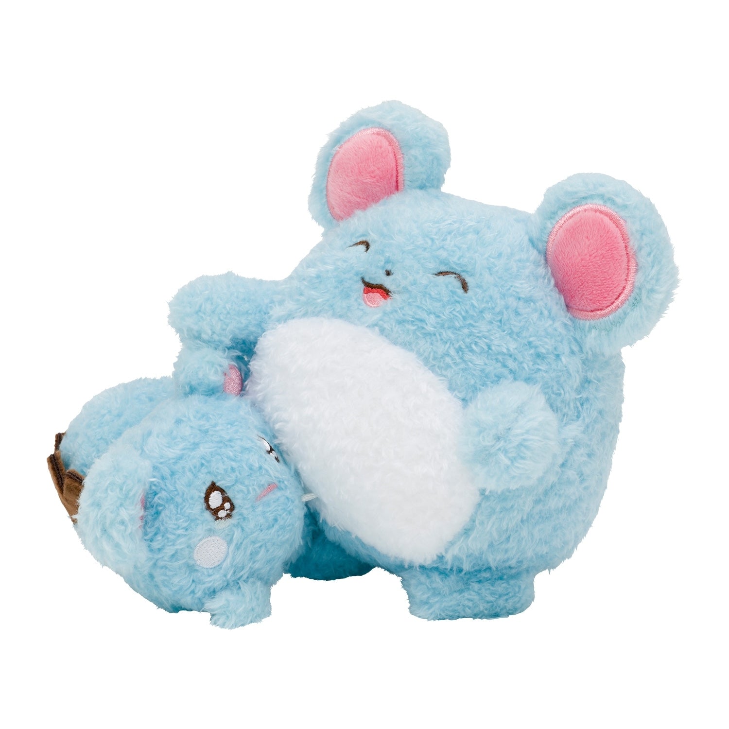 Marilu plushie from Japan, vibrant colors and soft texture