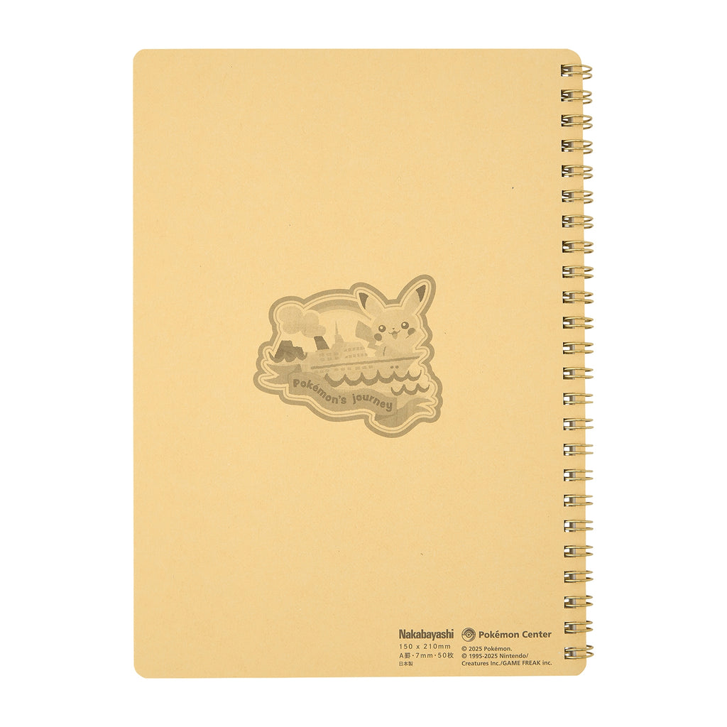 Authentic Pokémon notebook from Japan, showcasing Pikachu and friends in a fun design