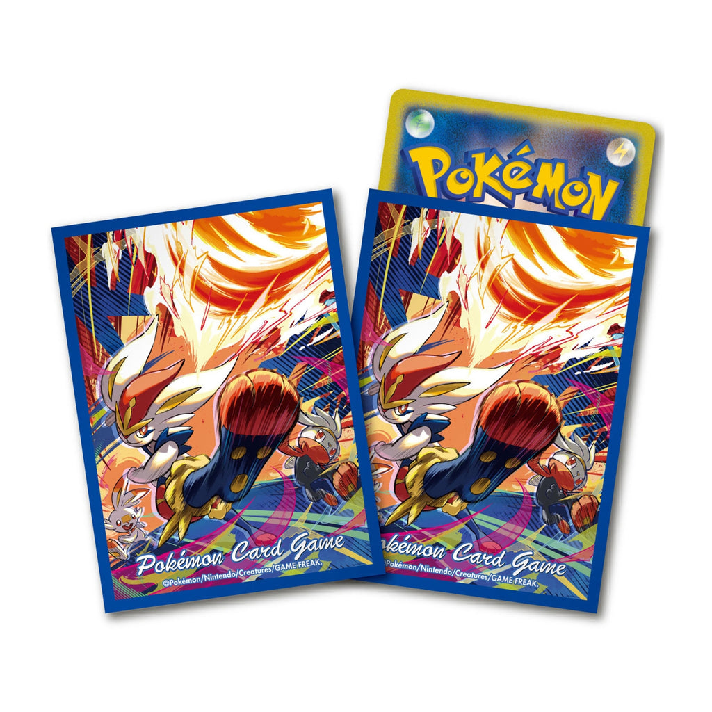 Pokémon TCG Deck Shield Sleeves Cinderace Evolution Trajectory