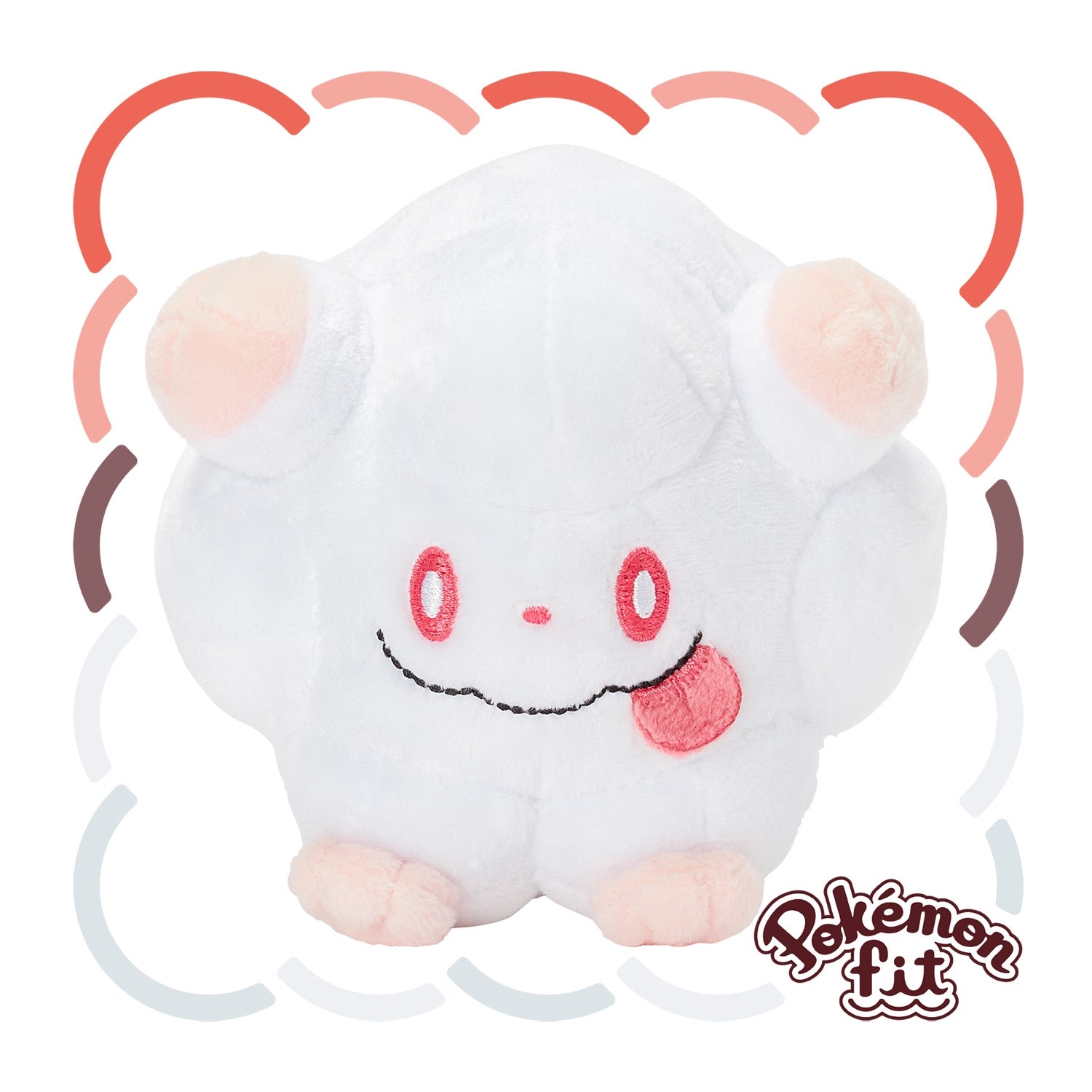 684 Plush Pokémon fit Peroppuff from Japan, cute plushie with vibrant colors