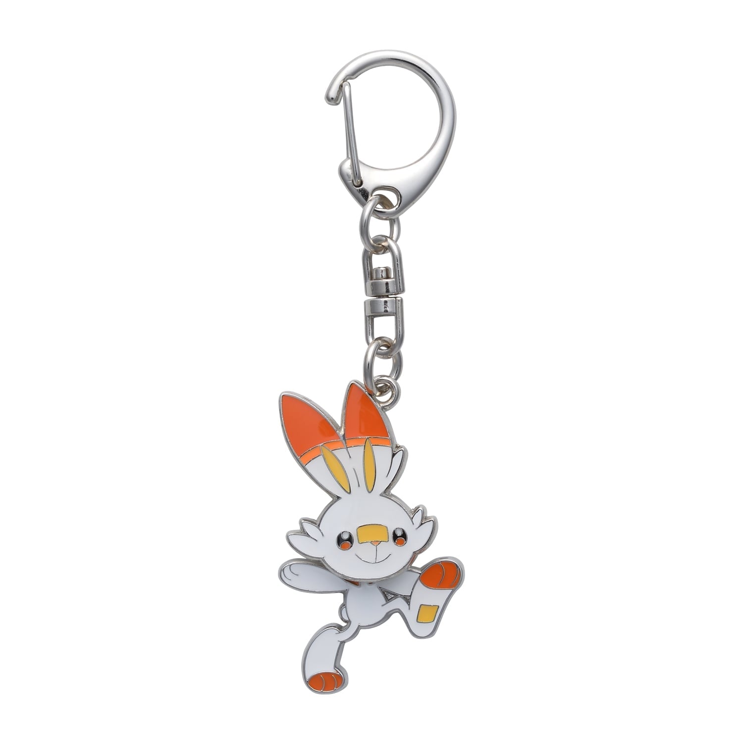 Scorbunny keychain figure with fire details from Japan