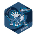 Dialga acrylic magnet with official artwork from Japan, featuring Steel Dragon type Pokemon