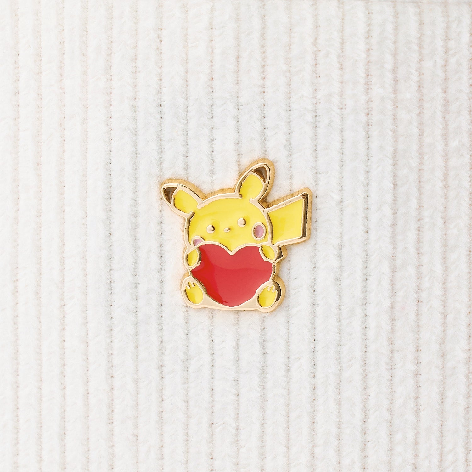 Mini tote bag Pikachu With A Heart