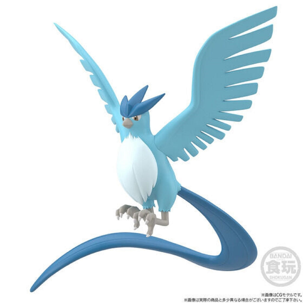 Pokemon Center Japan licensed Moltres figure with flame design, shipped from Japan