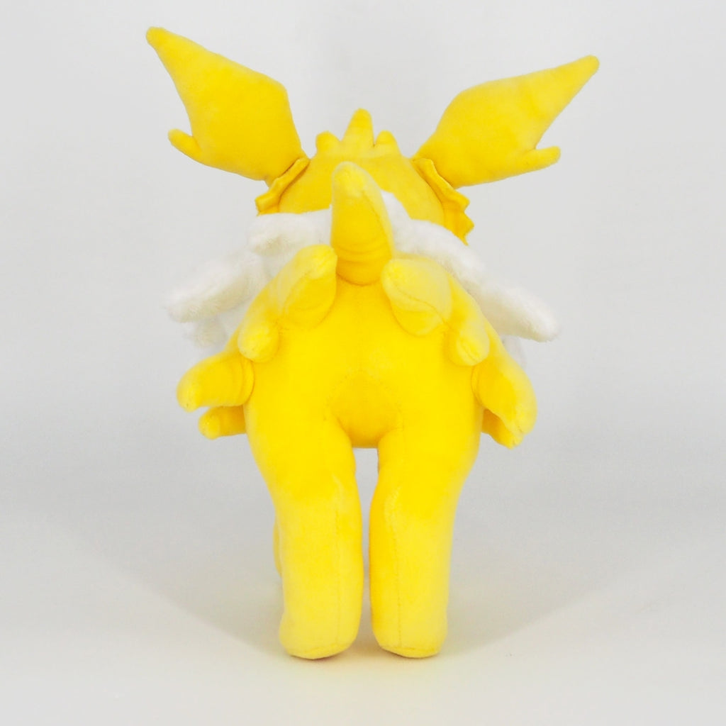 Japanese Pokemon Sanders plushie with bright colors and tag