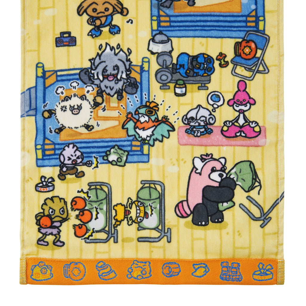 Japanese anime face towel, Pokemon Tokunchu, exclusive collectible item
