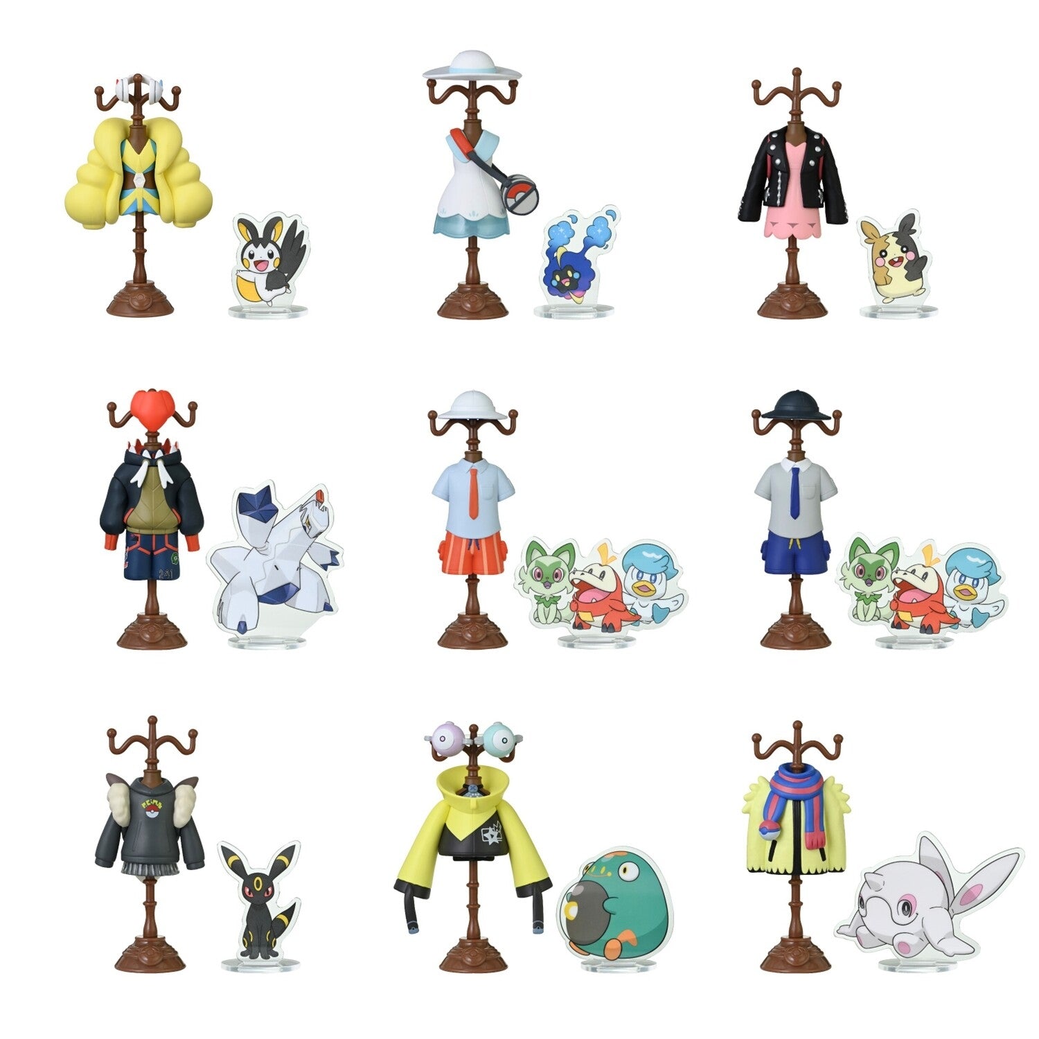 Pokemon Figure Torso Box from Japan, detailed miniature model