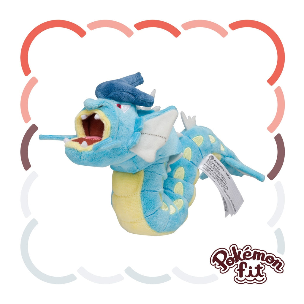 Pokémon Fit Gyarados (#130) Official Plush – Pokémon Center Japan