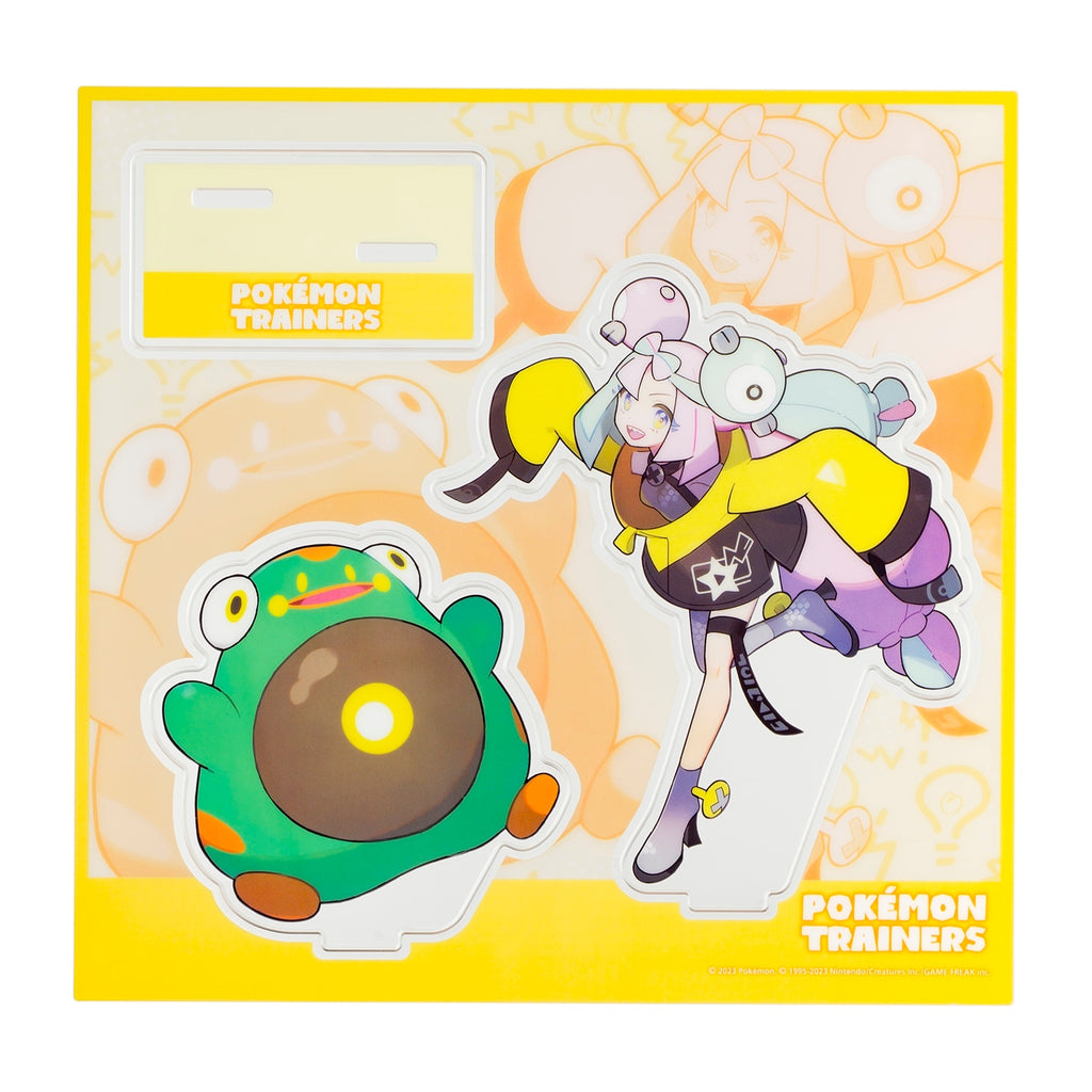 Pokémon Acrylic Stand Nanjamo & Harabari from Japan, official artwork
