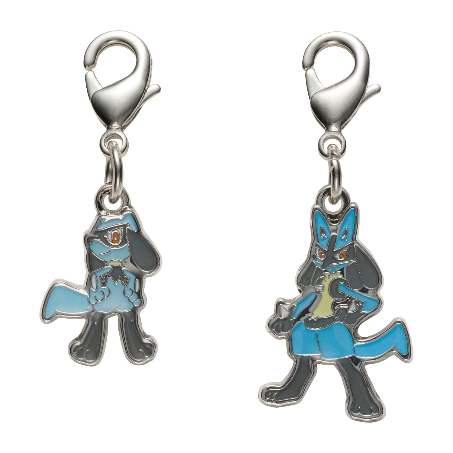 Pokemon Metal Charm 447/448 from Japan, detailed metal collectible figure