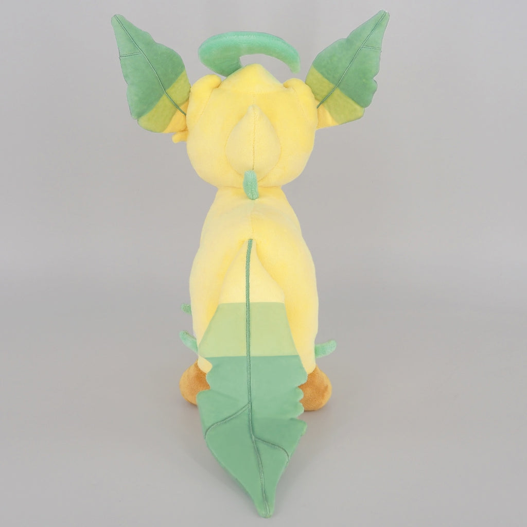 Pokemon Leafeon plush toy with soft fabric from Japan
