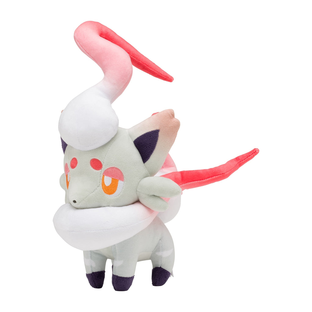 Authentic Pokemon Jade Zoroa stuffed toy, detailed design from Japan