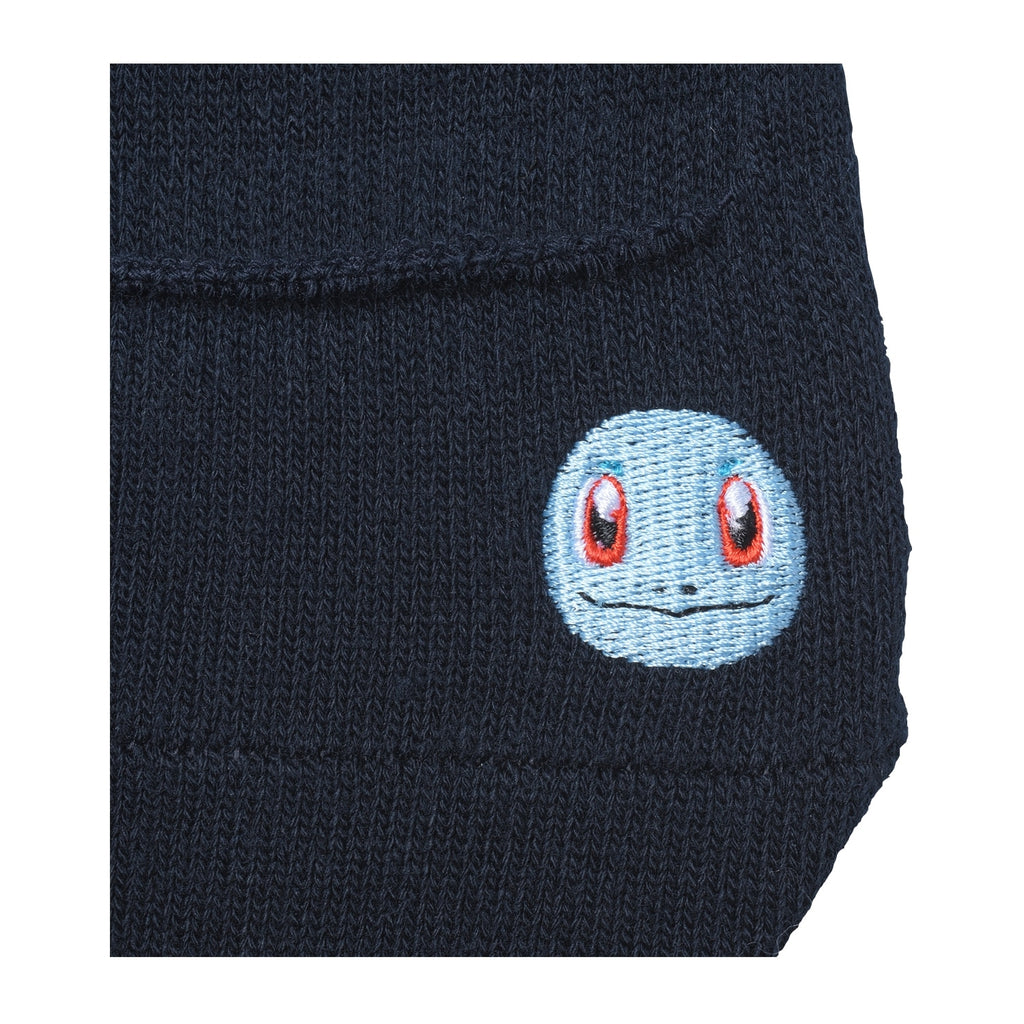[Choice] Cover socks, shallow shoes, one point plain, Squirtle NV (25-27cm)