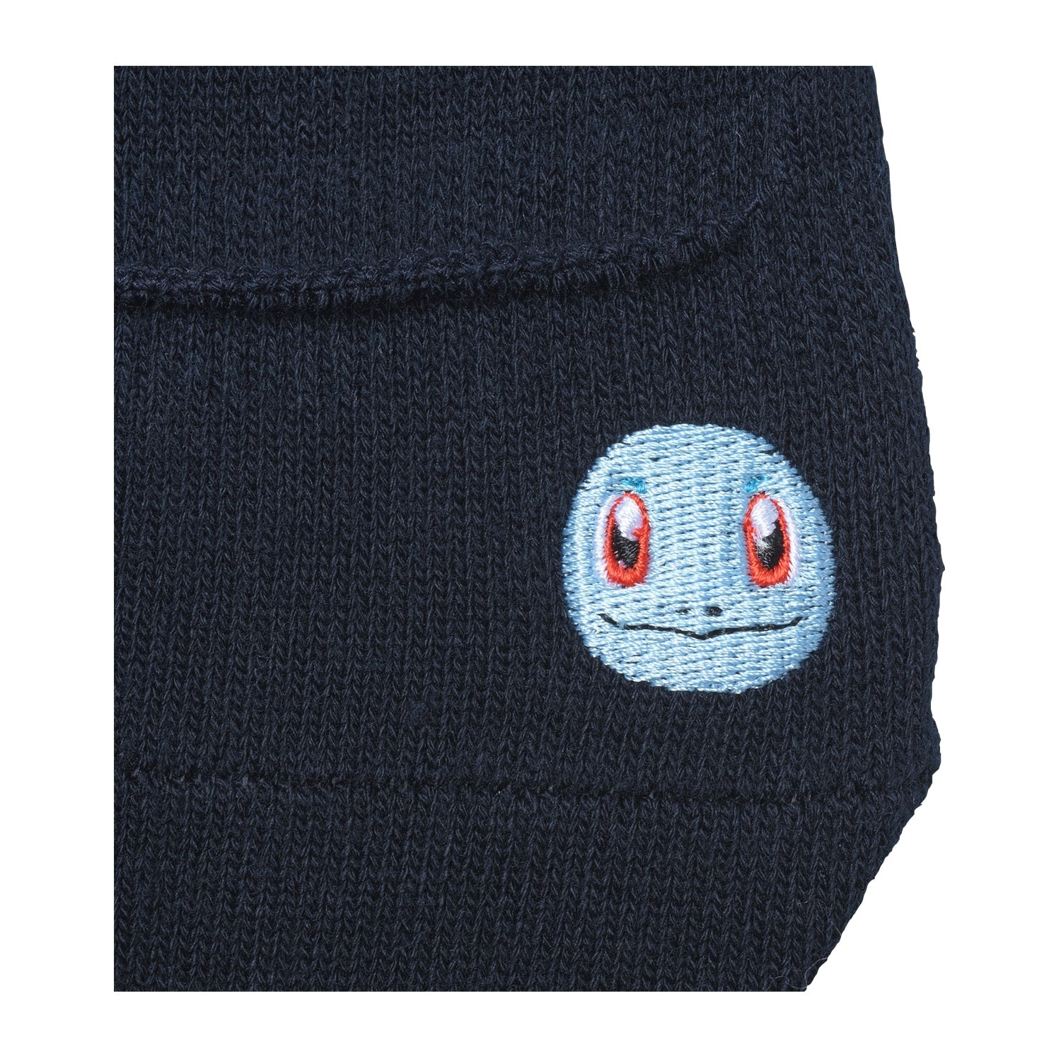 [Choice] Cover socks, shallow shoes, one point plain, Squirtle NV (25-27cm)