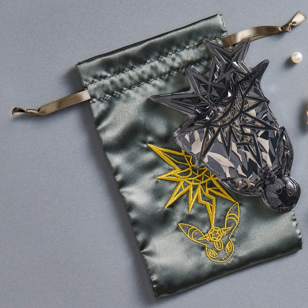 Pokémon Die-cut Glitter Mirror Accessory with Aku Terrace Star Blackie design from Japan