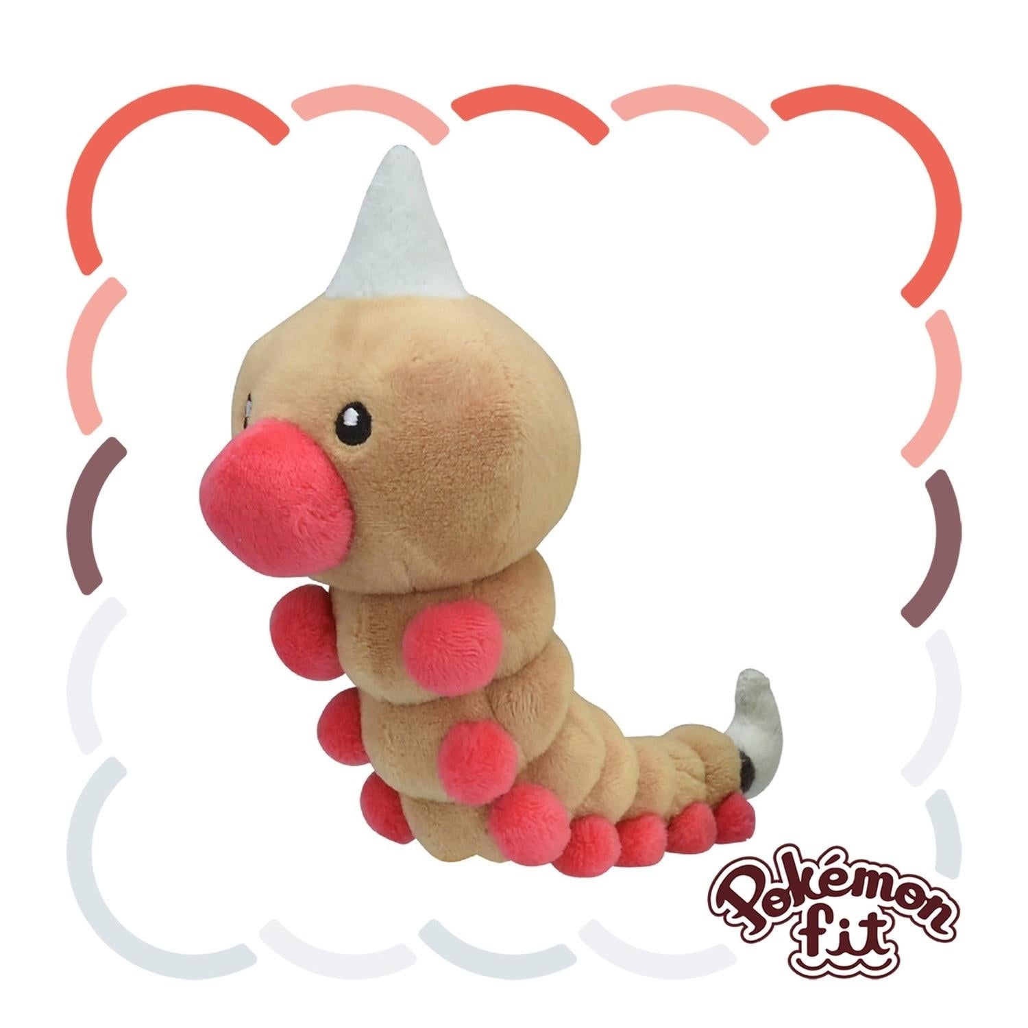 Weedle #13 Pokémon Fit Official Plush | Pokémon Center Japan